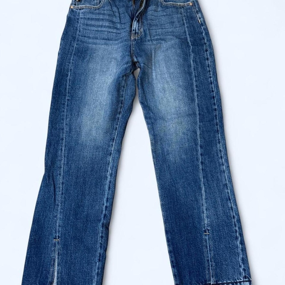 Kancan jeans split bottoms